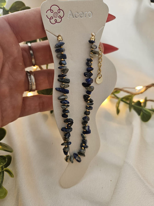 Pulsera tobillo luna