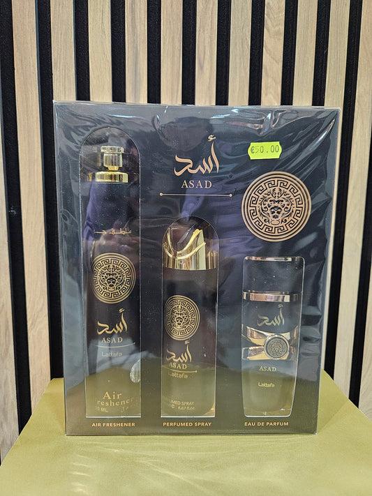 PACK PERFUME LATTAFA ASAD