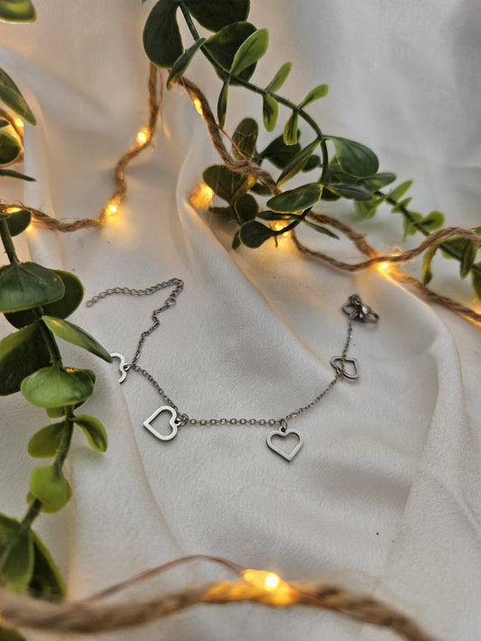 Pulsera corazones