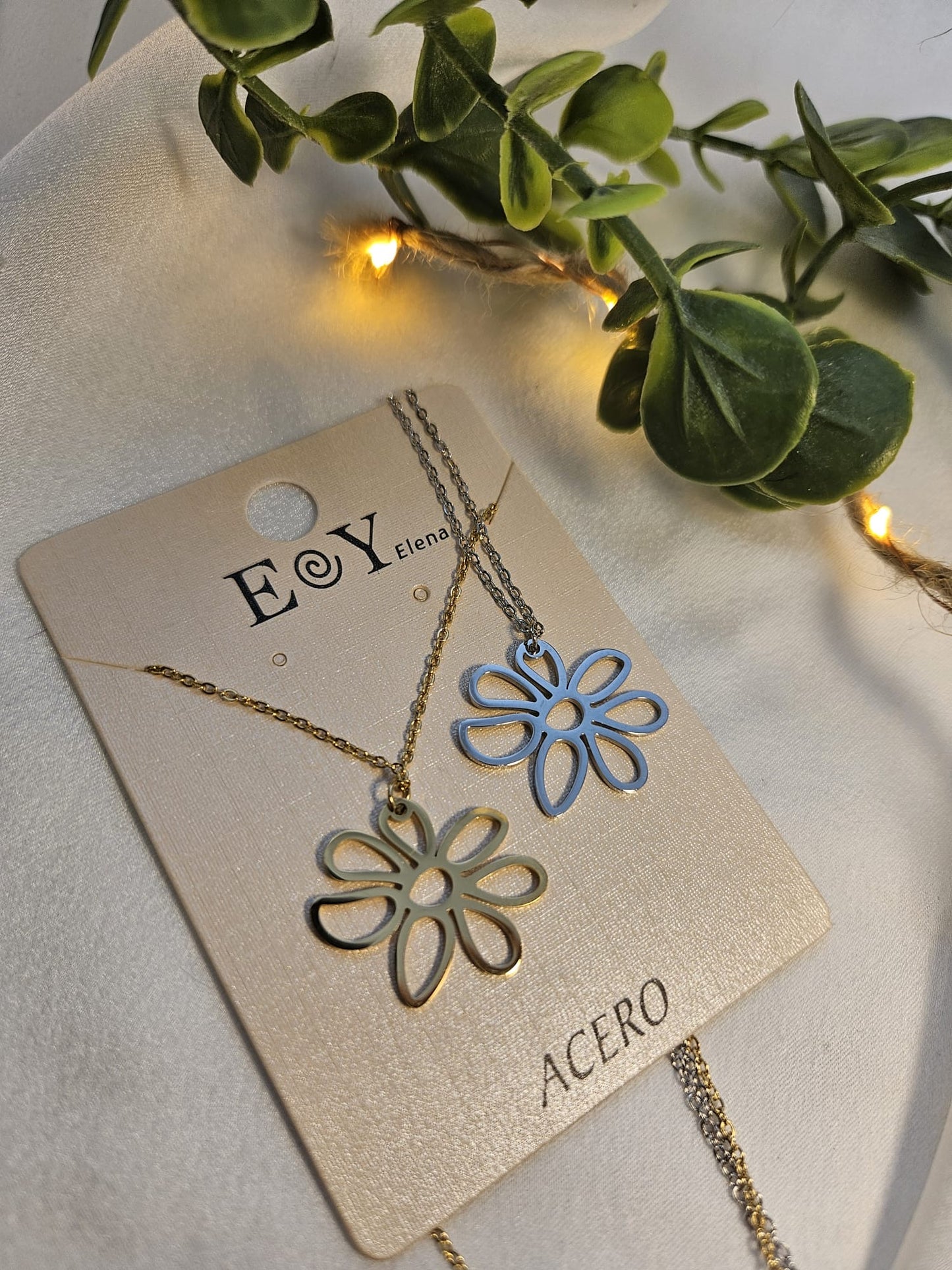 Collar flor