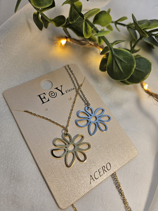 Collar flor