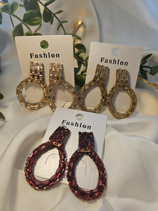 Pendientes ceremonia diamantes