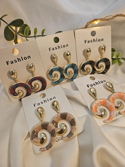 Pendientes caracol